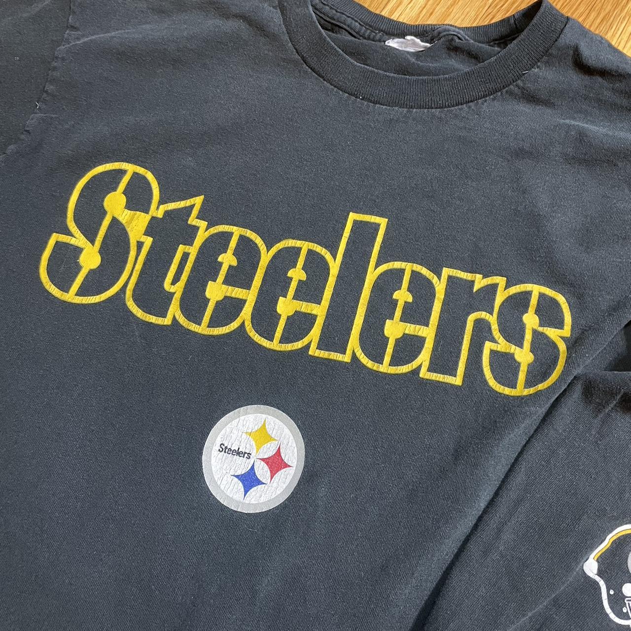 Vintage Mens Pittsburgh Steelers NFL Football Shirt - Depop