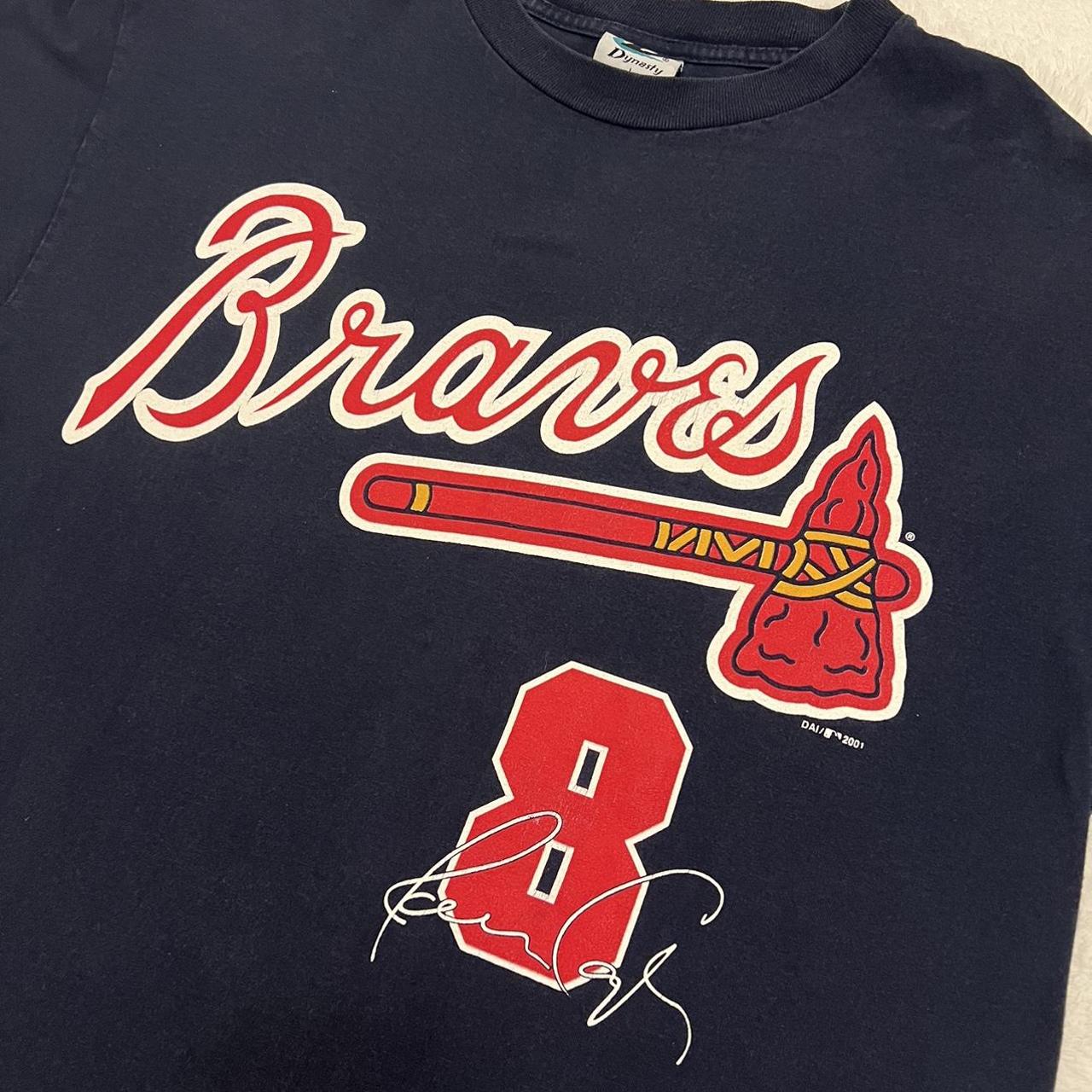 Vintage Atlanta Braves polo shirt #vintage #braves - Depop