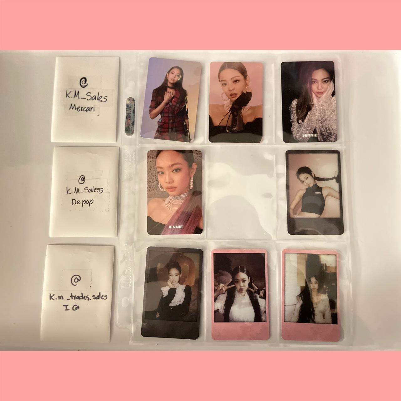 BLACKPINK JENNIE PC SETS + SQUARE UP ALBUM SET &...