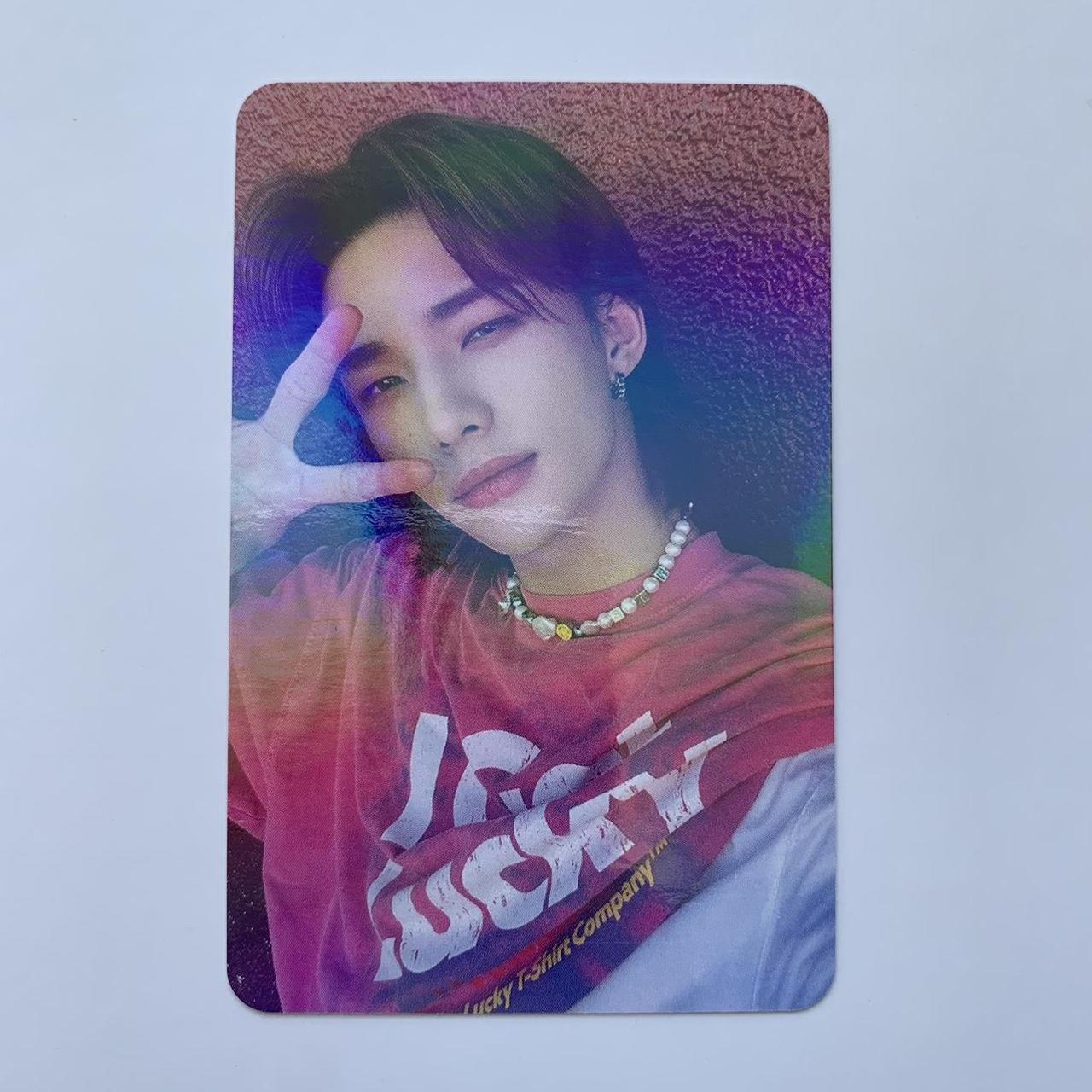 Official Stray Kids Hyunjin KMStation KMS Holo Photocard purchases POB