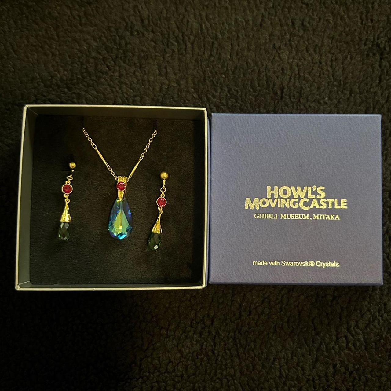 Howl's Moving Castle Swarovski Jewellery Set...