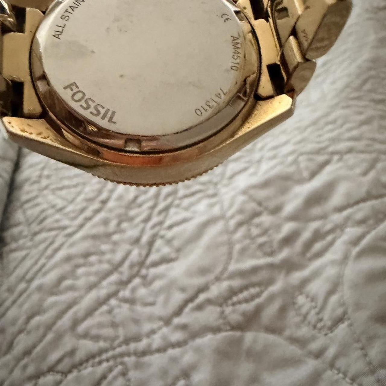 Fossil Women's Watch - Gold – Fossil yellow gold … - image 3