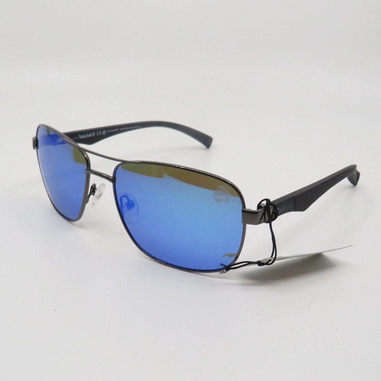 Timberland New Polarized Tb9136 S 09h Gunmetal Blue Depop