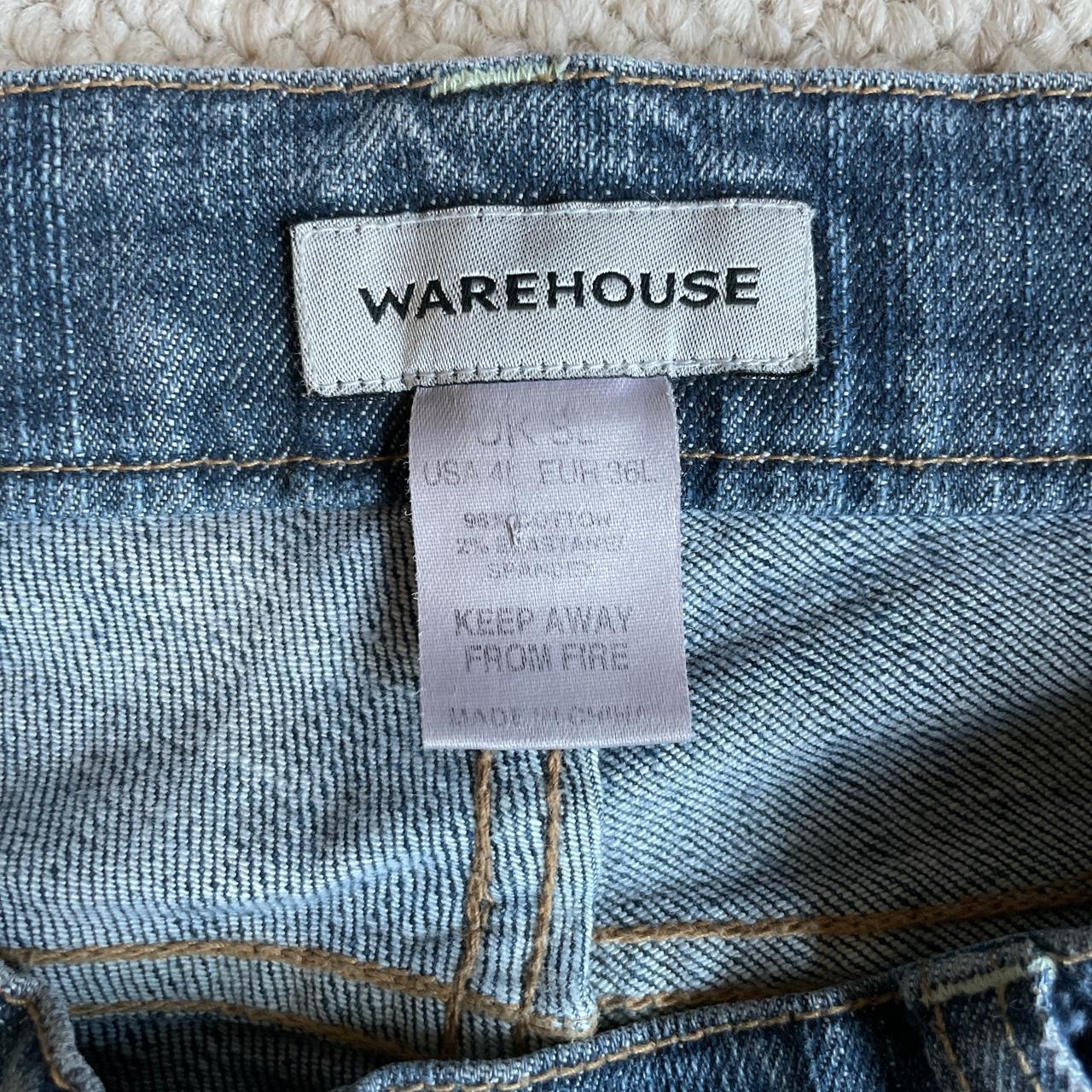 Warehouse Women's Blue Jeans | Depop