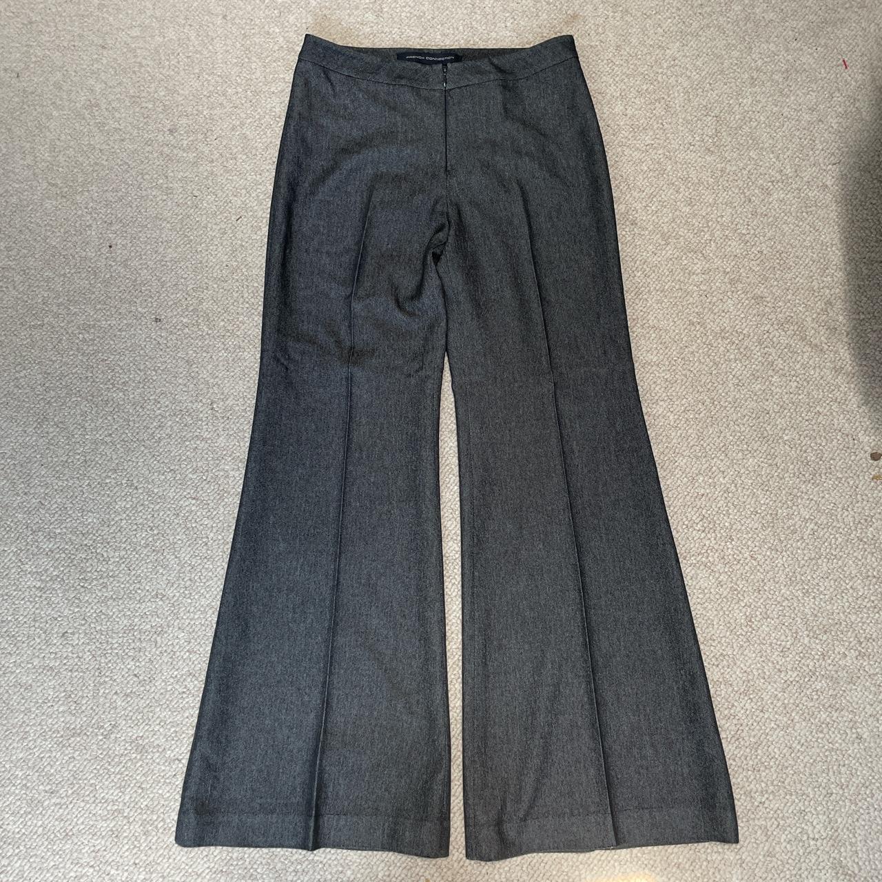 French Connection Women's Grey Trousers | Depop