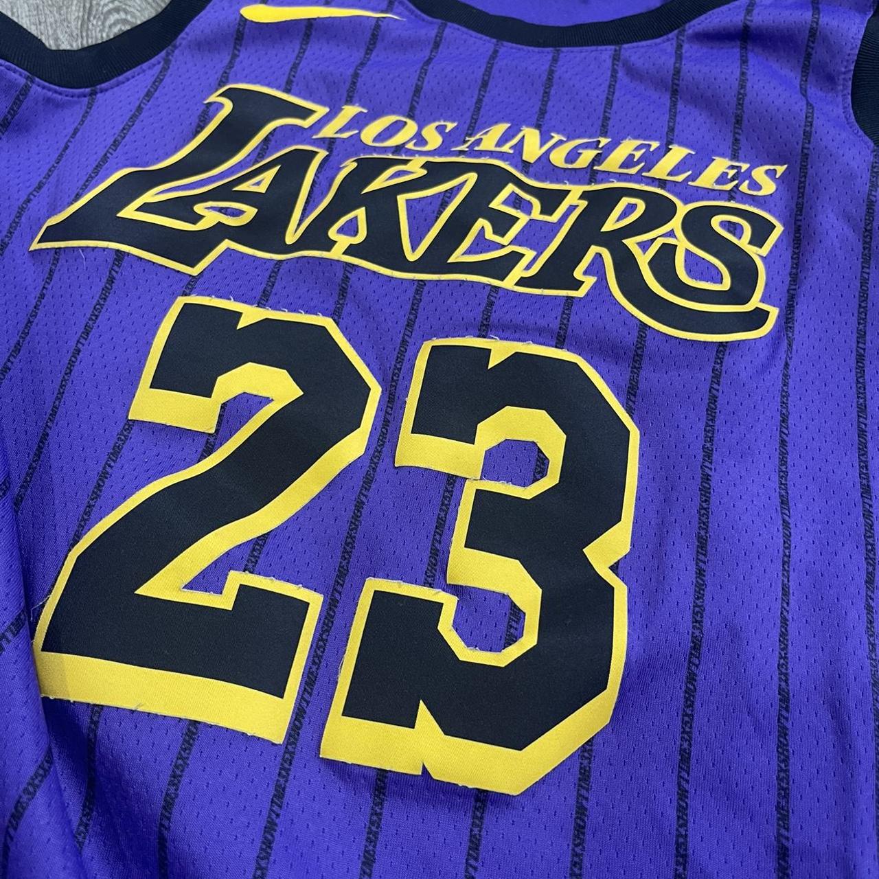 LAKERS LEBRON JAMES 23 HOME JERSEY STRAIGHT FROM THE - Depop