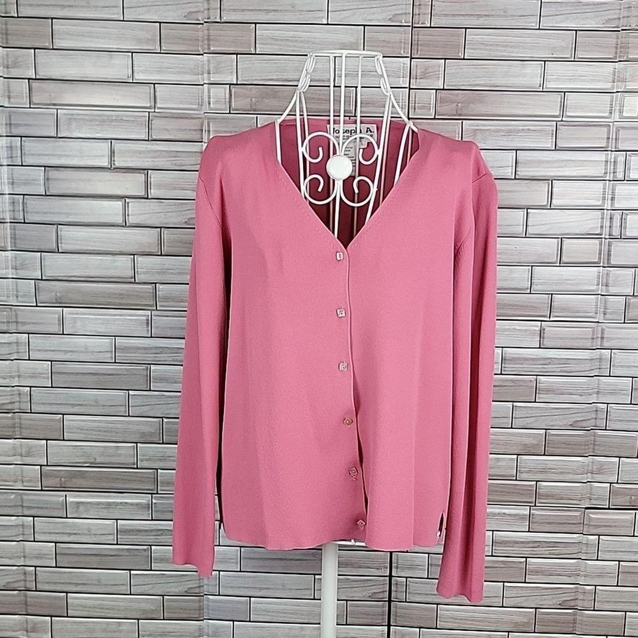 Lightweight pink outlet cardigan