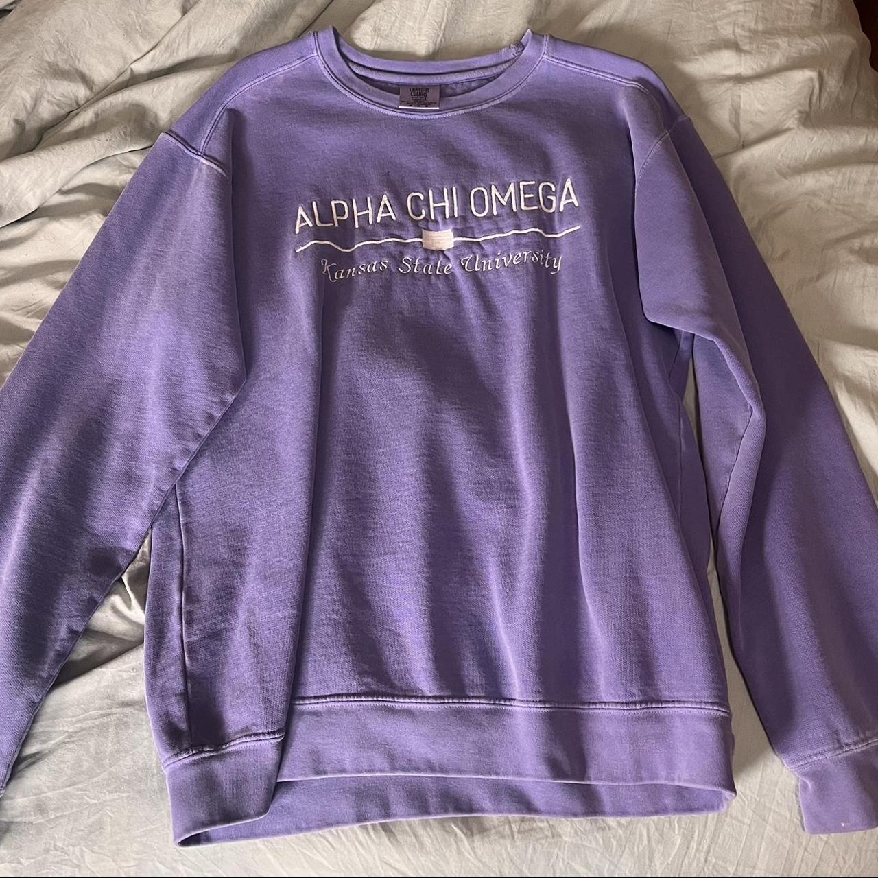 Alpha Chi Omega Kansas State University crewneck Depop