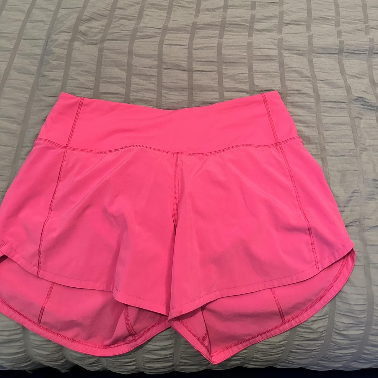 Lululemon Women's Pink Shorts | Depop