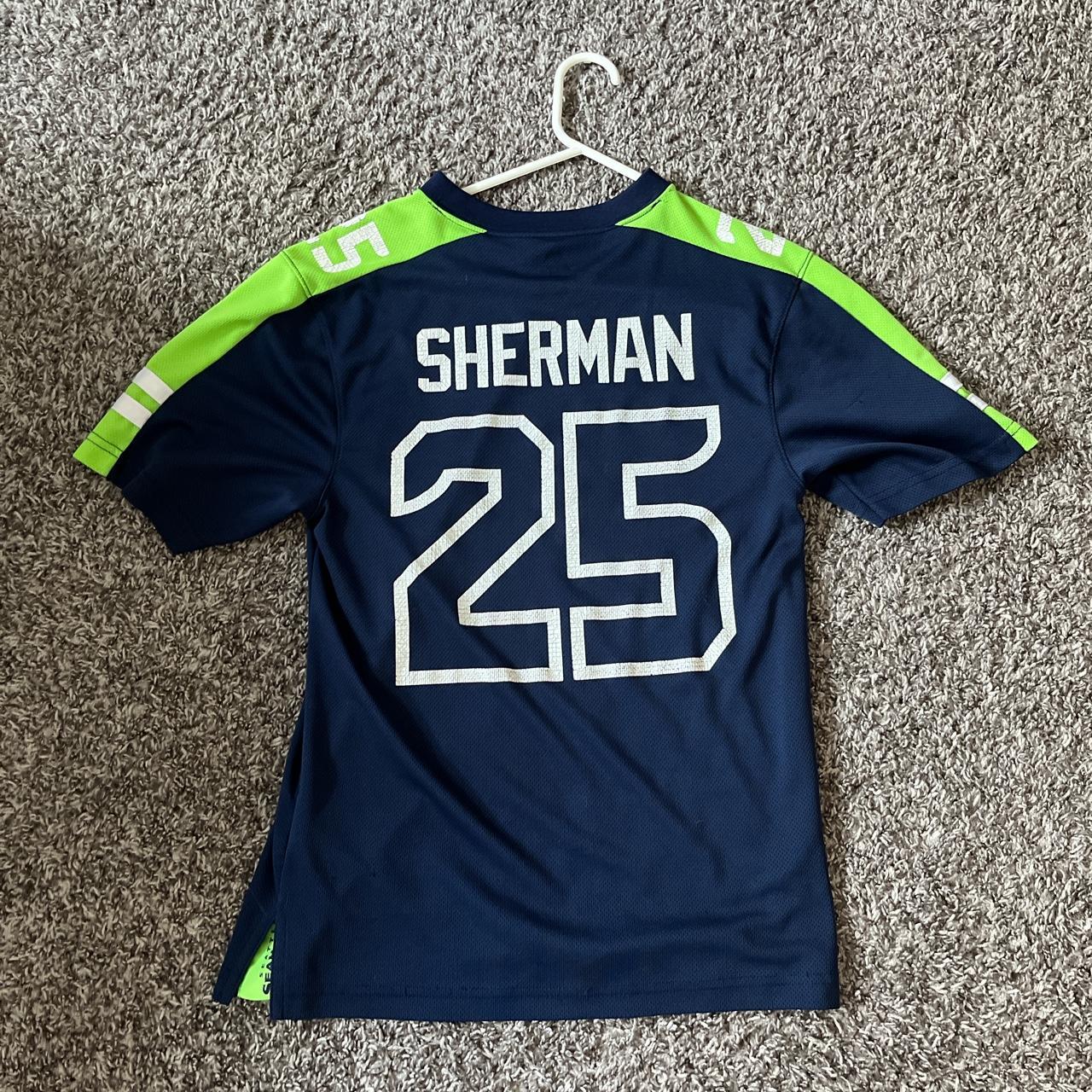 Seattle Seahawks Richard Sherman hoodie with front - Depop