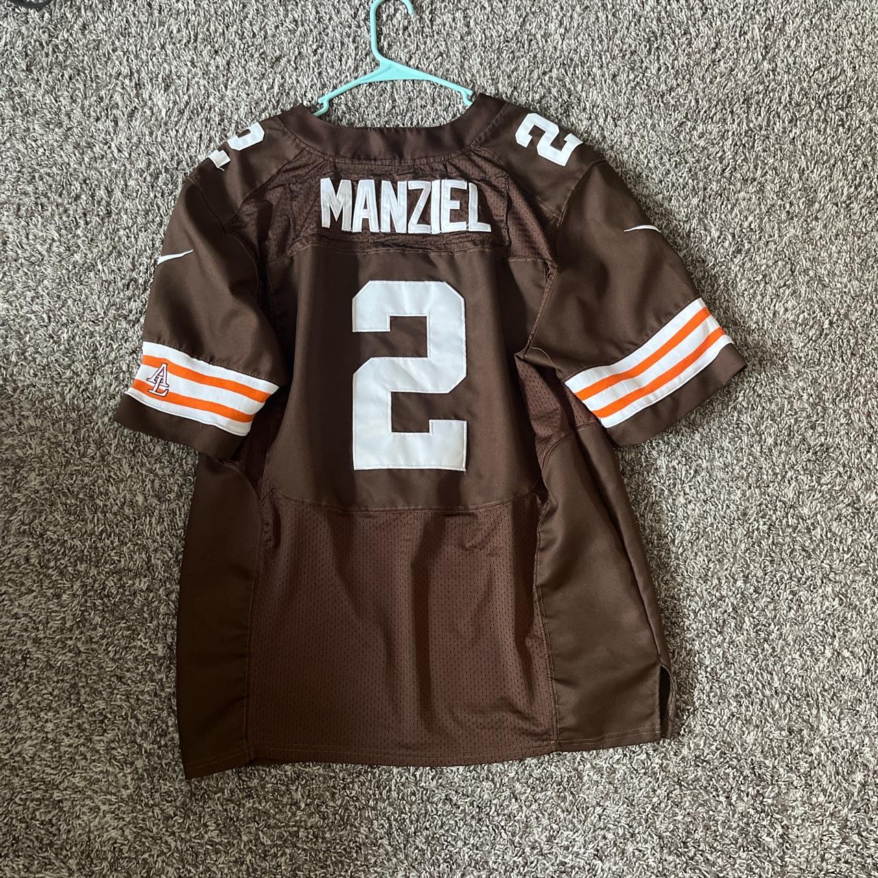 Cleveland Browns NFL Johnny Manziel Jersey Style - Depop