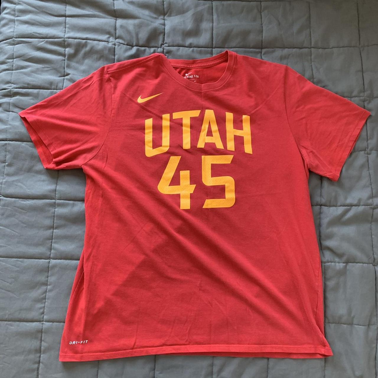 Nike Utah Jazz Men's City Edition Logo T-Shirt