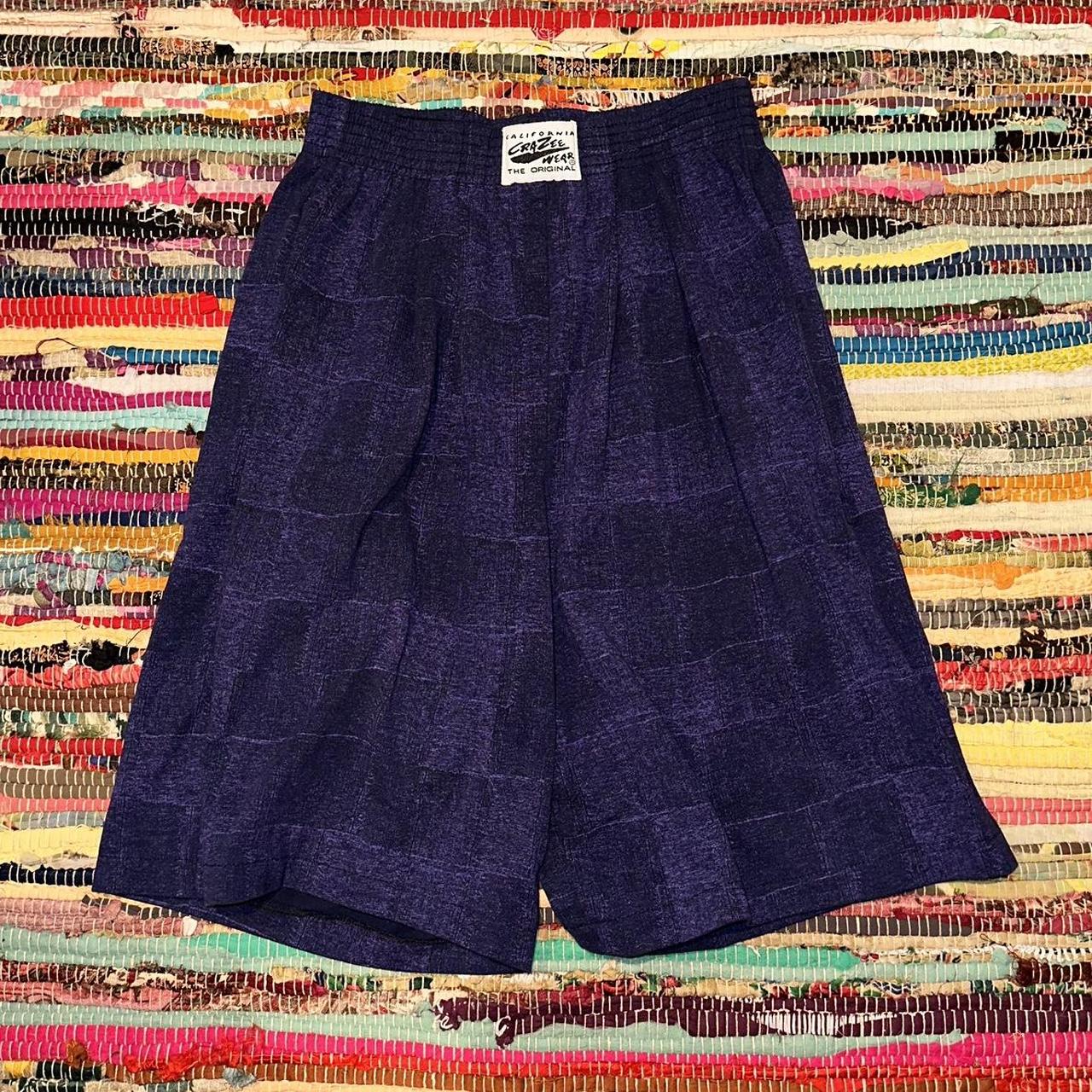 ✾ CALIFORNIA CRAZEE WEAR vintage checkered shorts ✾ - Depop