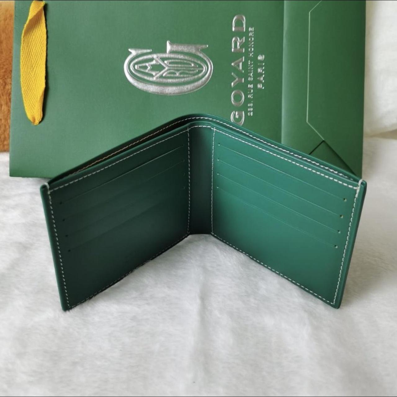 Goyard Men's Green Wallet-purses | Depop