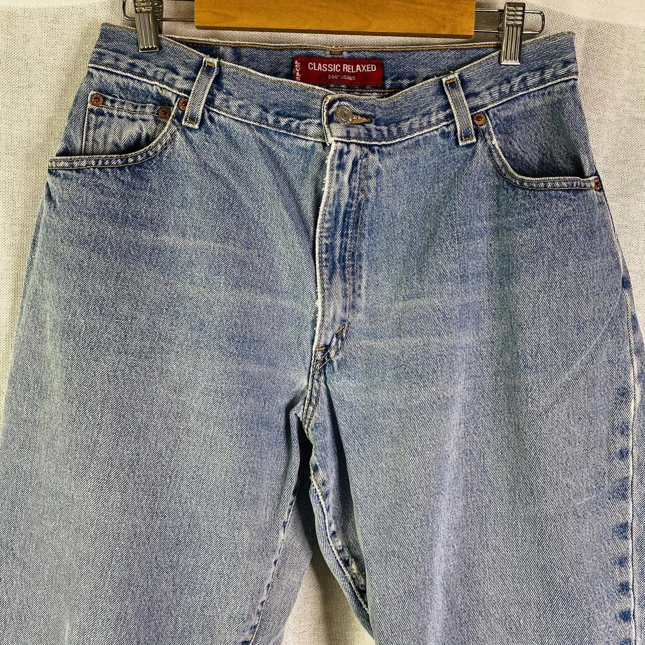 Vintage Levis Jeans 550 Relaxed Fit Dad Jeans 100% - Depop