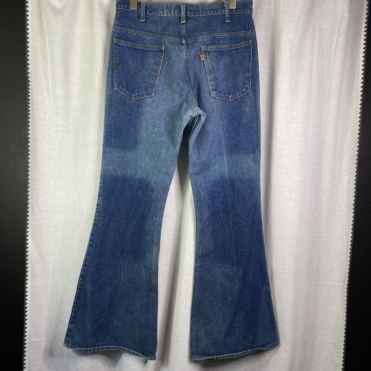 Vintage Levis Jeans Orange Tab 34x34 684 Super... - Depop