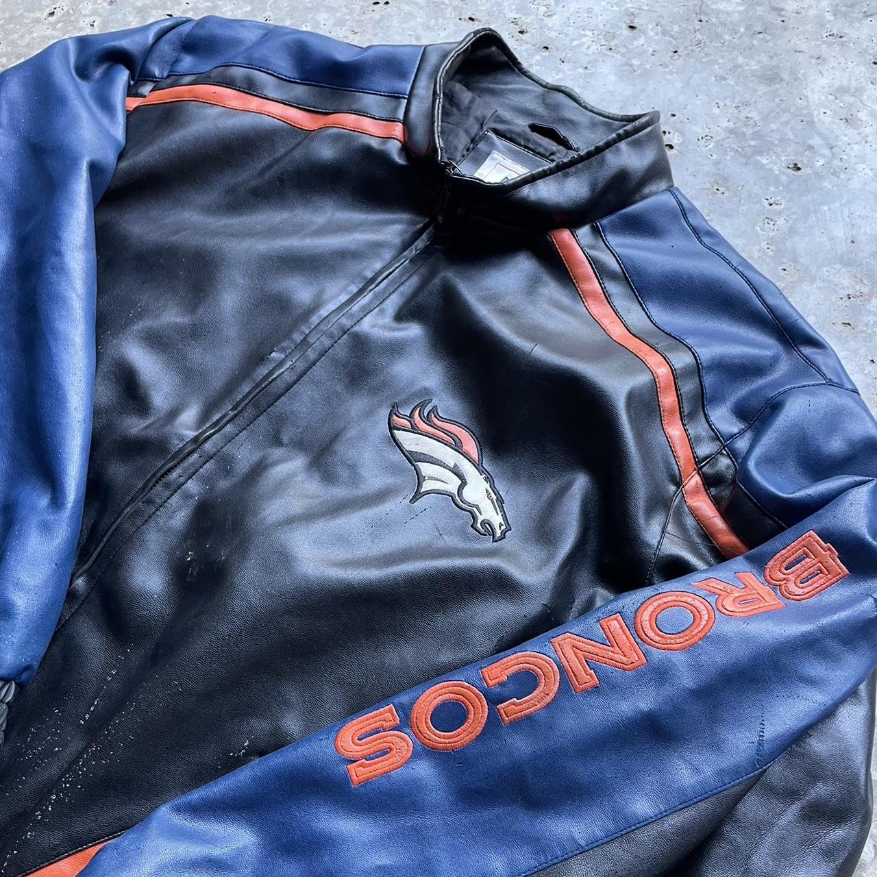 Vintage Denver Broncos Jacket Size: - Depop