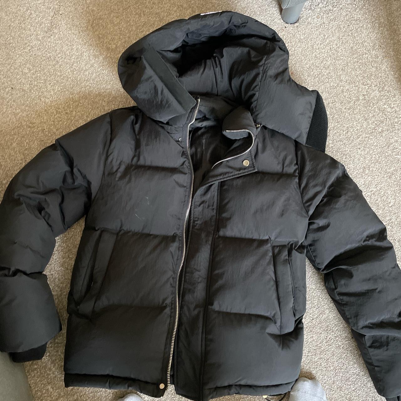 Men’s Maniere De Voir Puffer Coat with DETACHABLE... - Depop