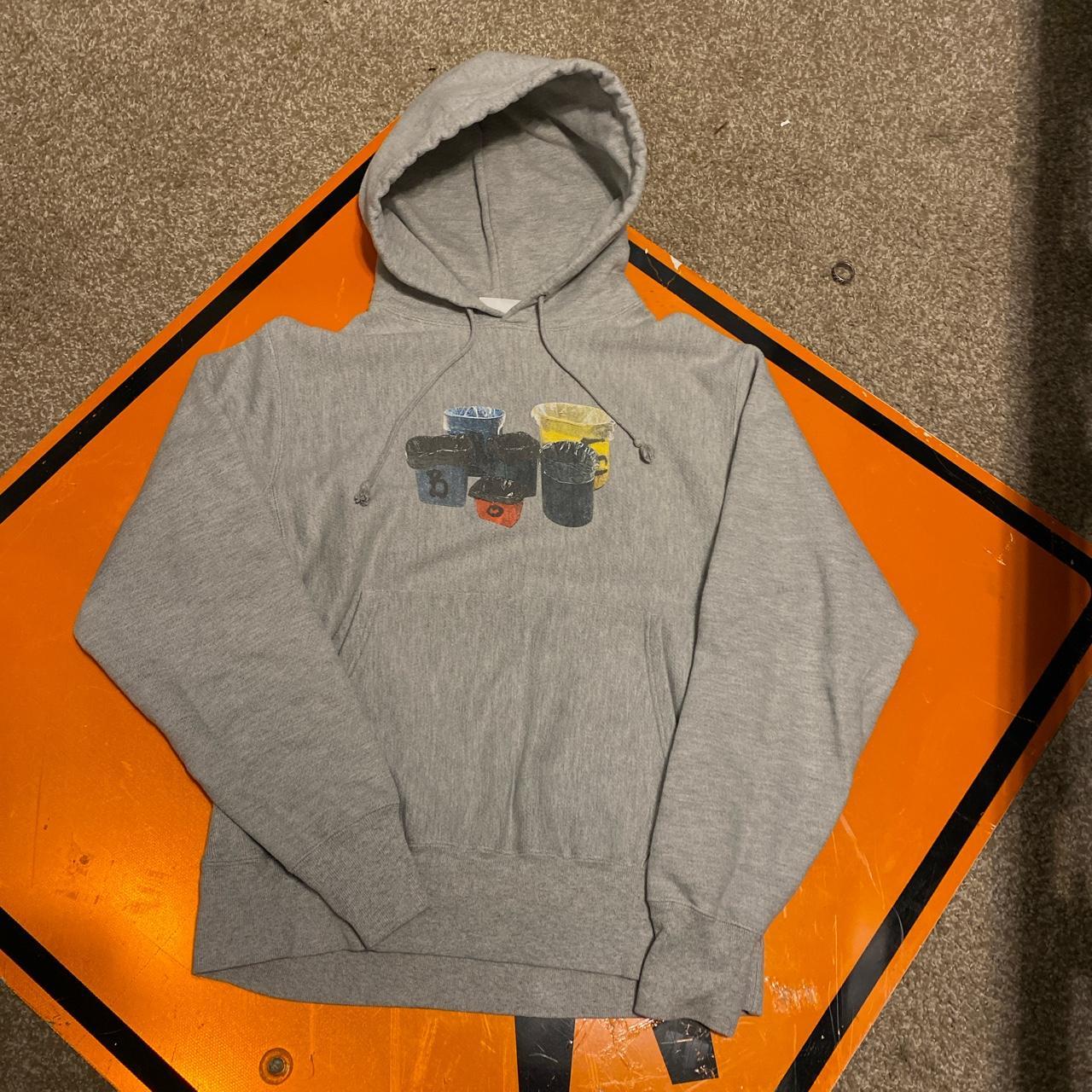 Grey Bronze skate hoodie boxy fit champion... - Depop