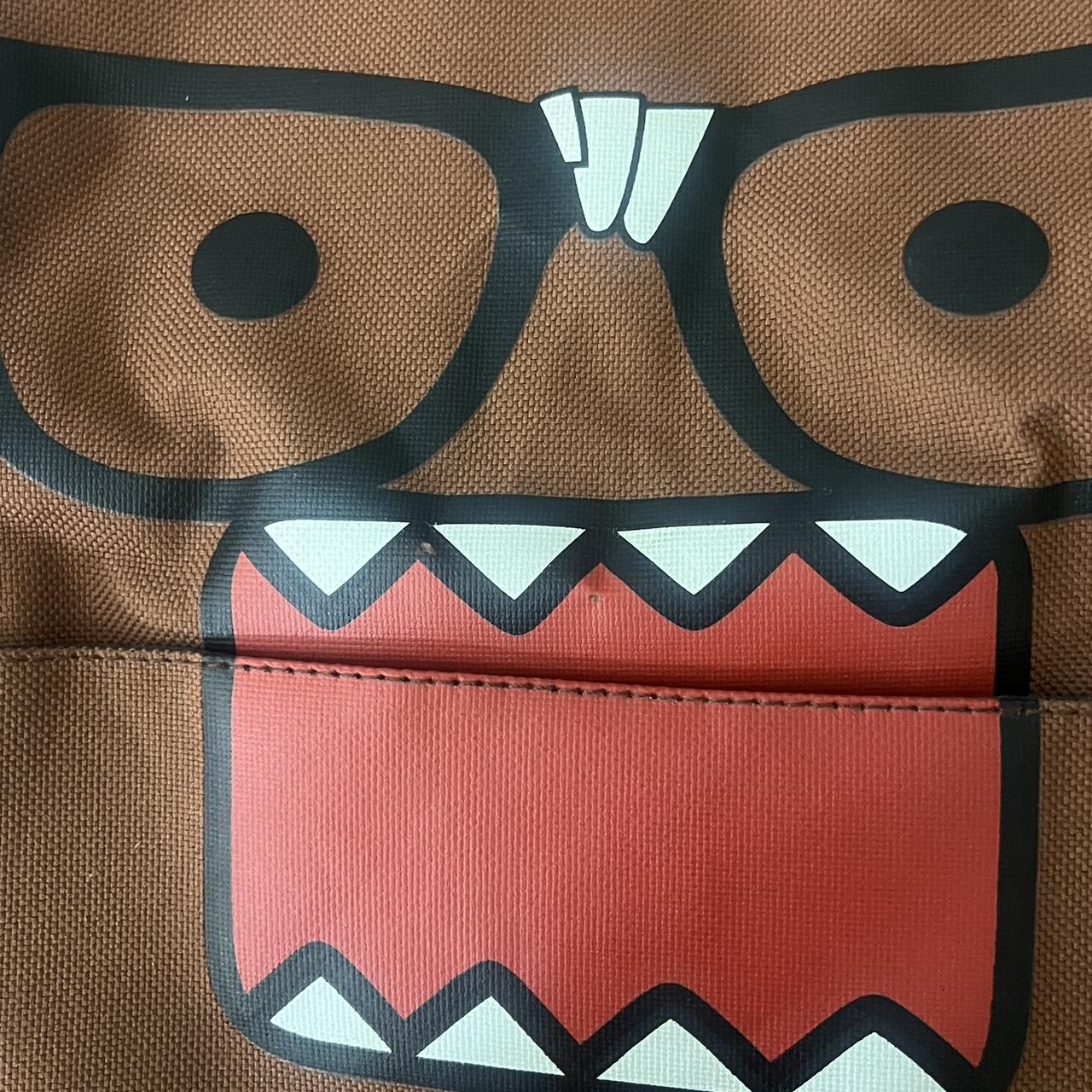 Domo kun backpack - : Like new: small minor flaw... - Depop