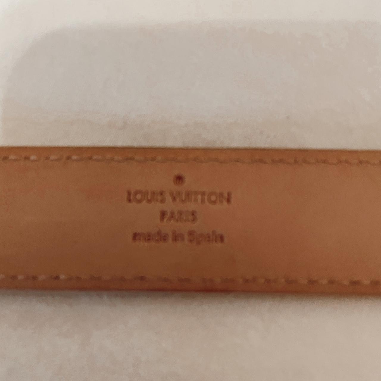 Louis Vuitton Womens Belt. Authentic. Used once. - Depop