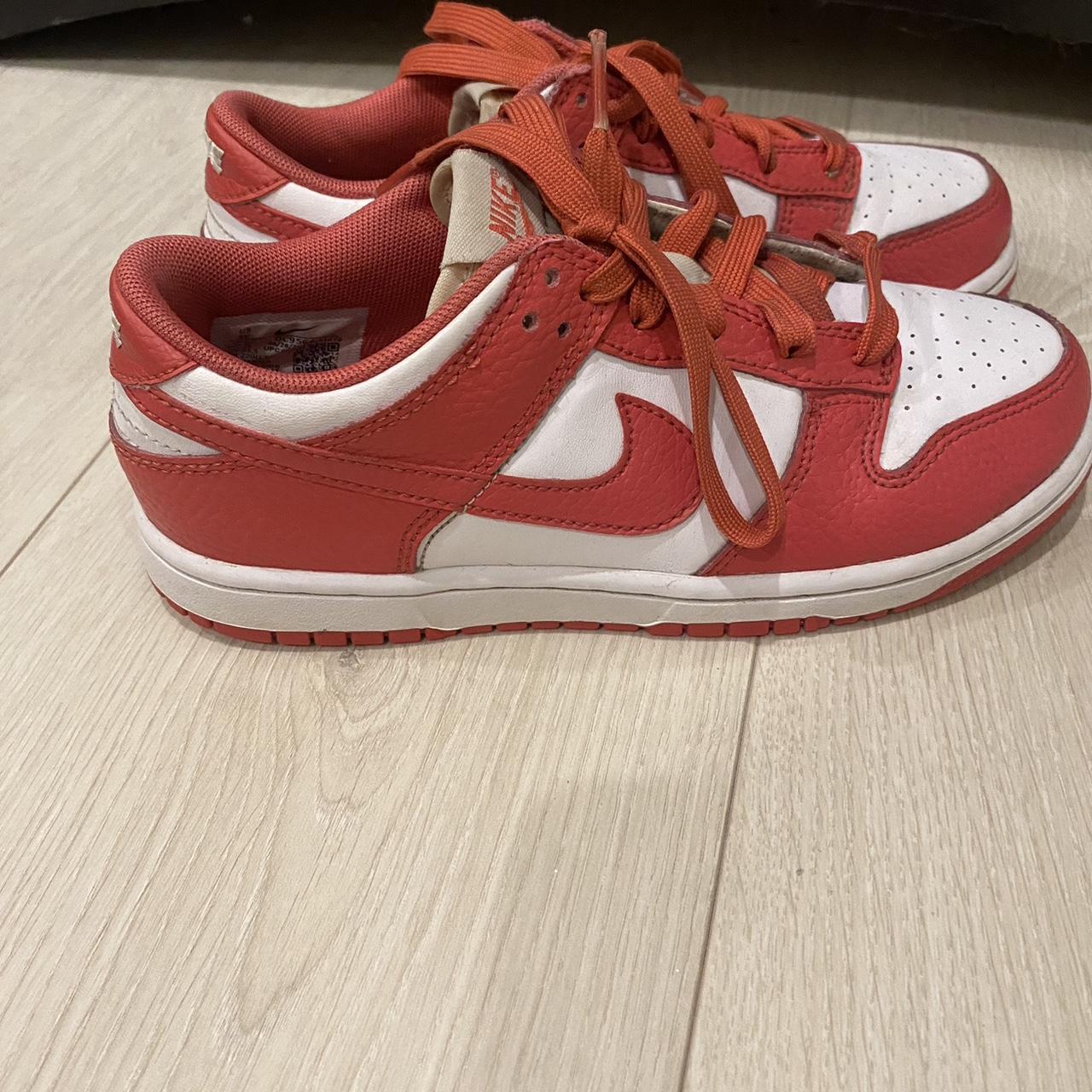 Nike Red and Pink Trainers | Depop