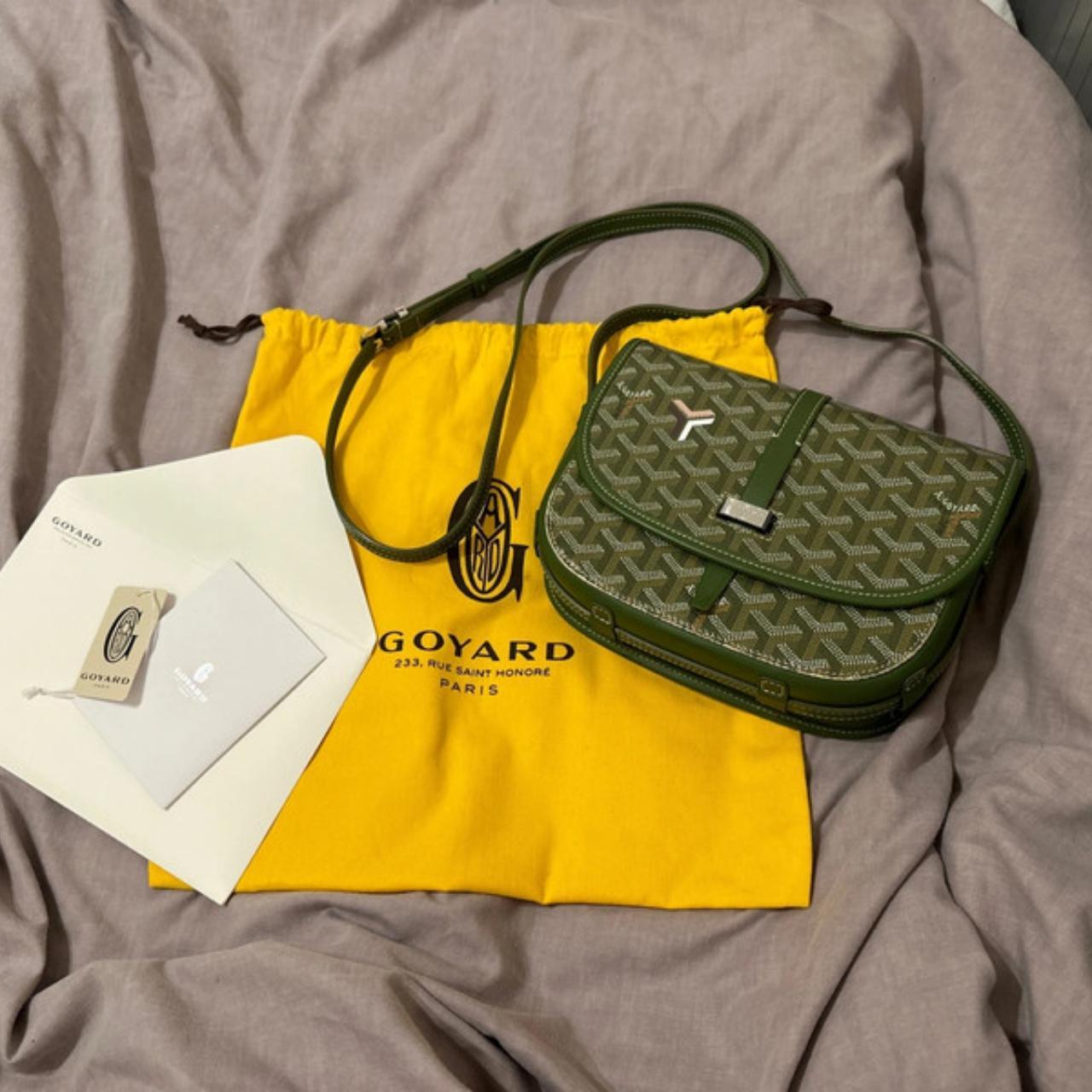 Goyard Belvedere PM Khaki Used Comes with dustbag Depop