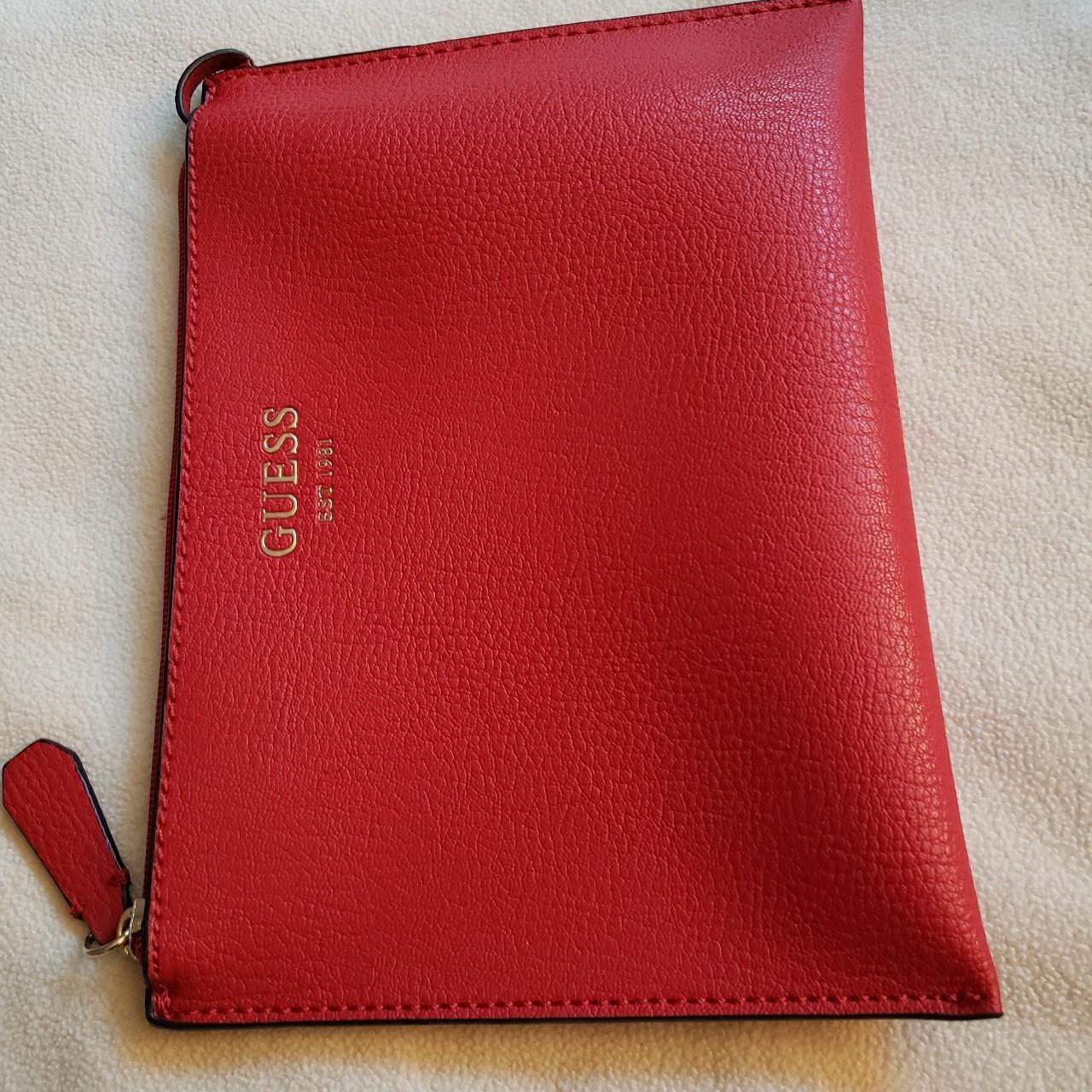 Guess DD801670 Women's Red Karlan Mini Crossbody Handbag Purse | eBay