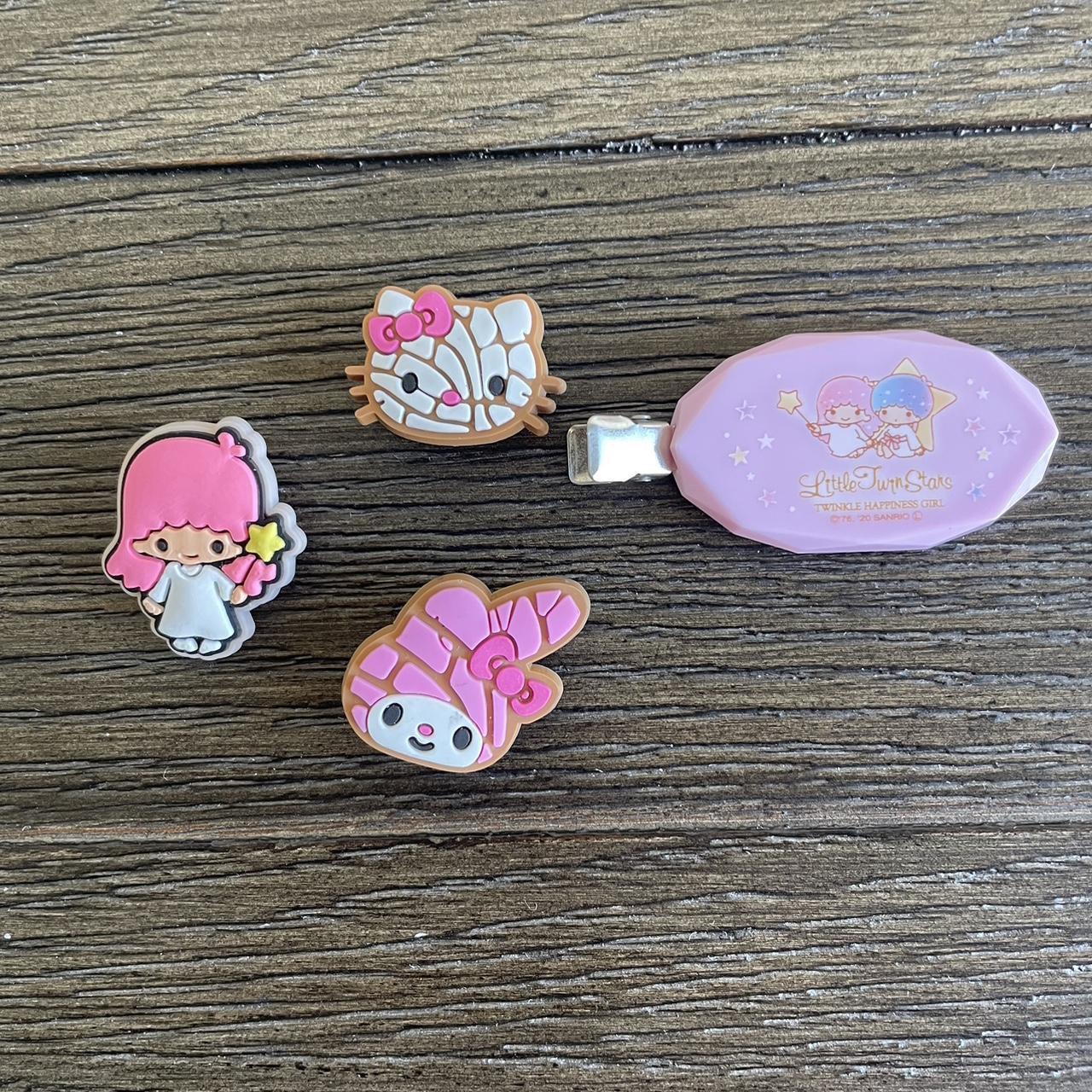 Hello Kitty. Sanrio Goodies Set. Includes 3 Croc... - Depop