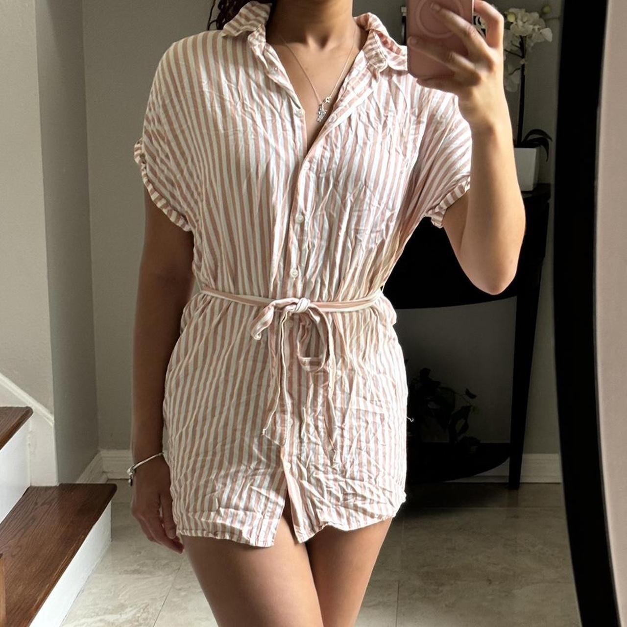 striped dress