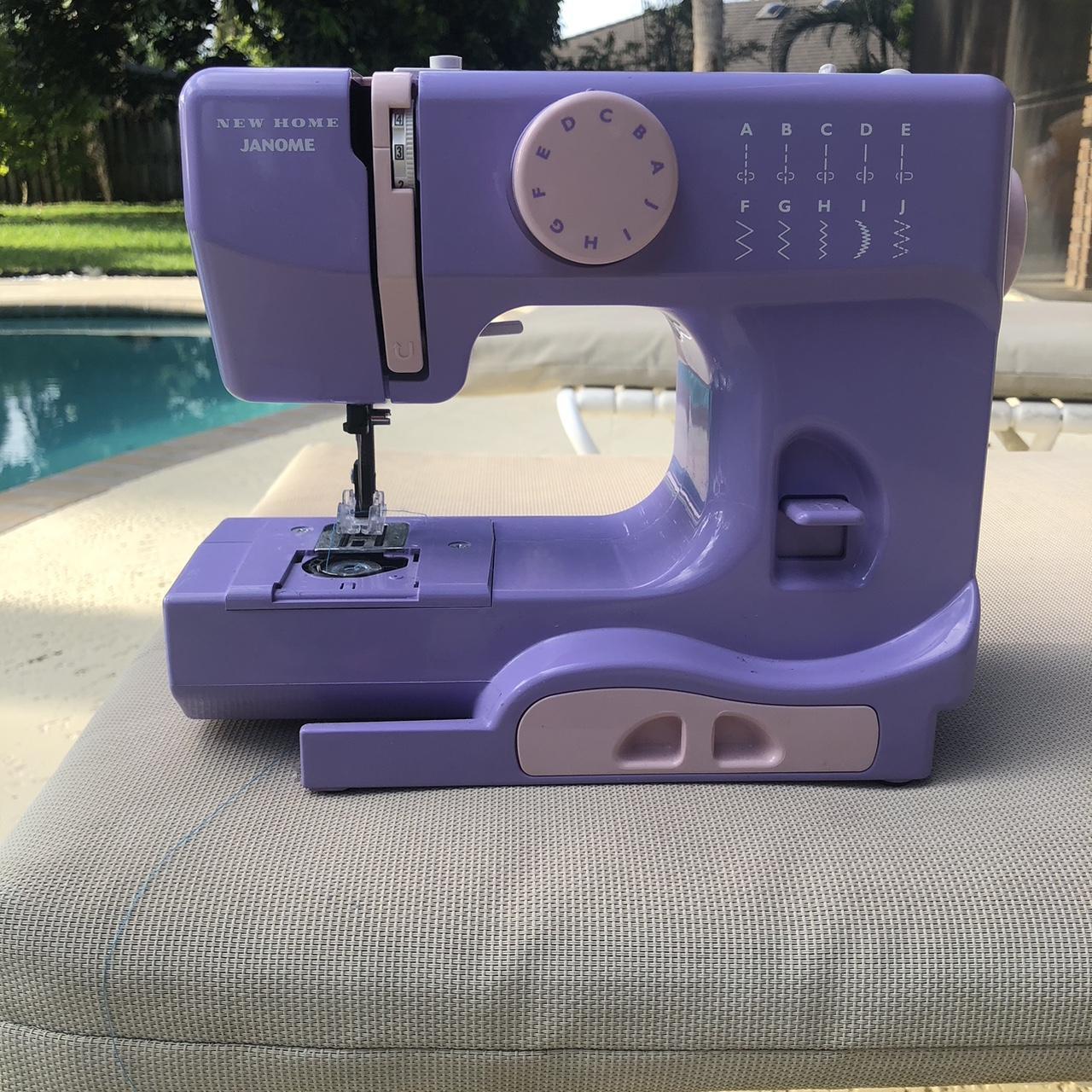 New Home Janome Sewing machine With bobbin already... Depop