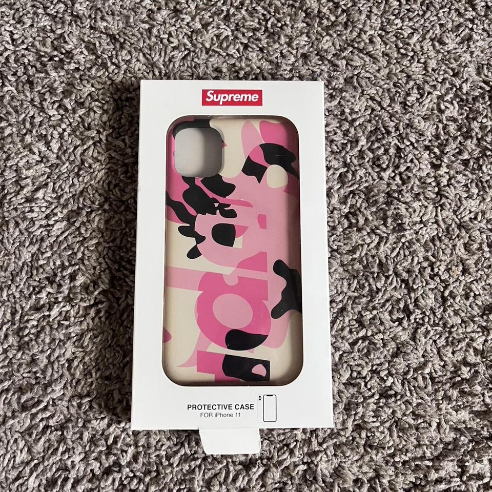 Supreme - Supreme iphone11 pro max pink iPhoneケース Supreme - 【新品・送料無料】Supreme iPhone11pro スマホケース