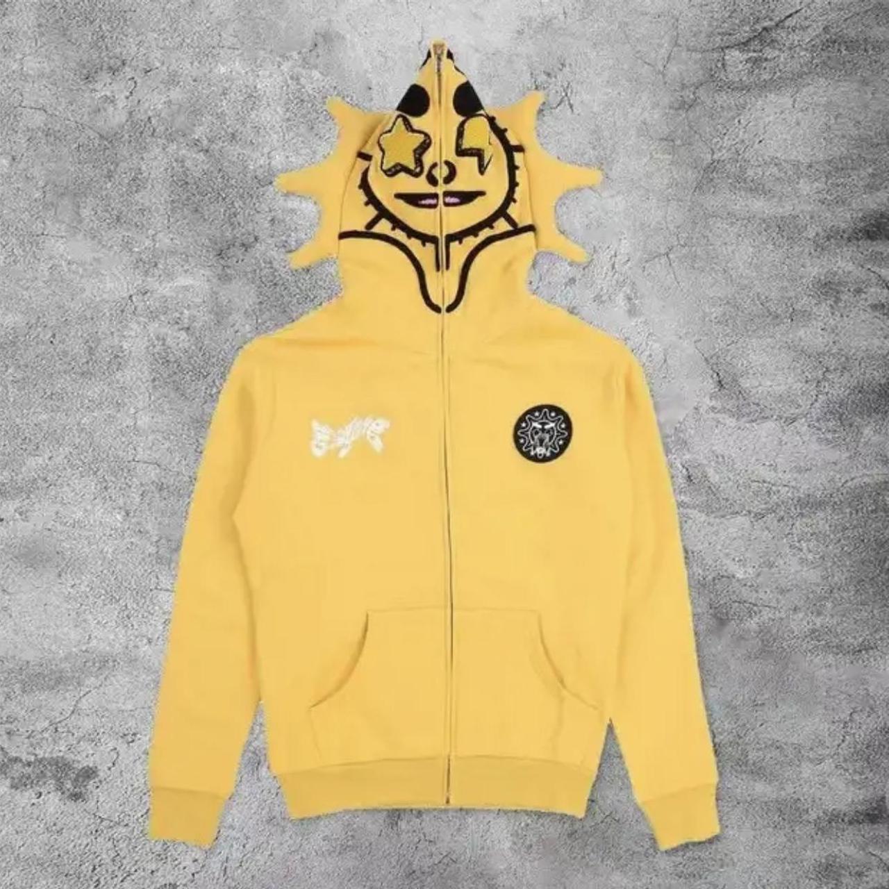 Yellow Glo WorldWide Star Hoodie's Code & Price - RblxTrade