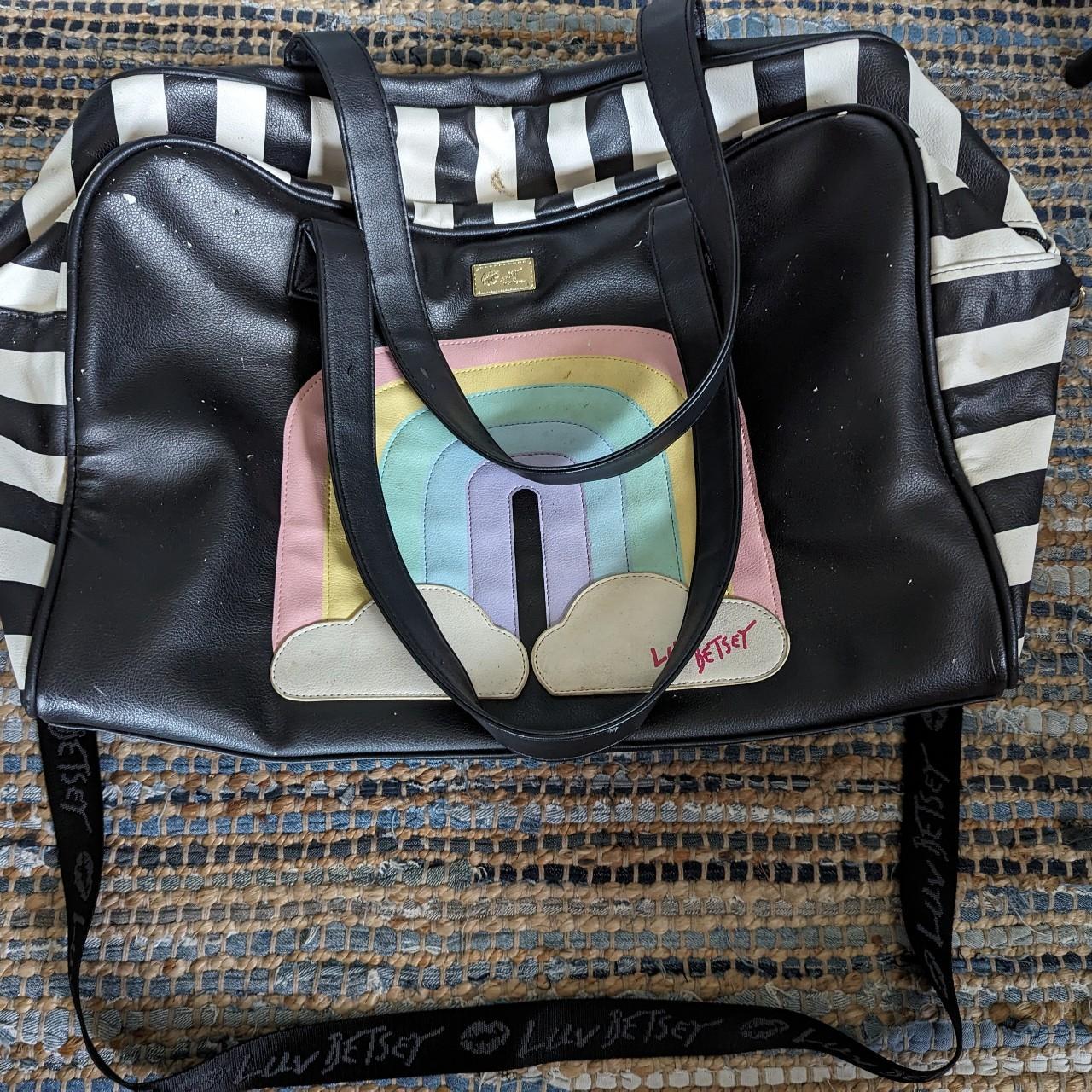 Betsey johnson duffel bag on sale