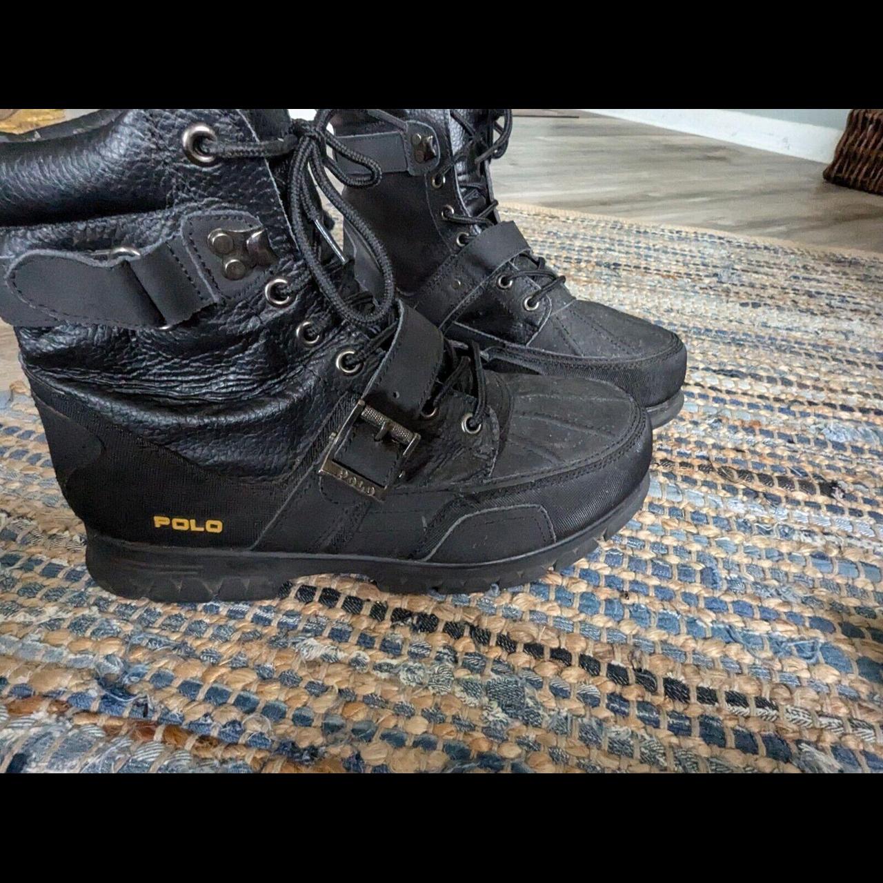 Polo high top boots best sale