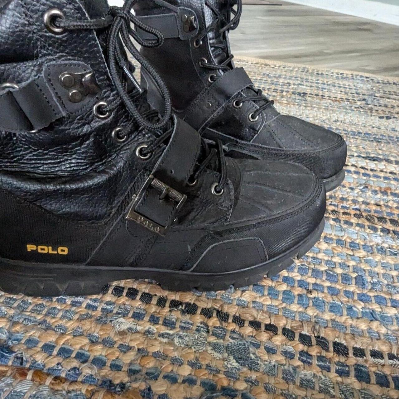 Polo Ralph Lauren Men's Boots Black US 11 – Polo Ralph Lauren