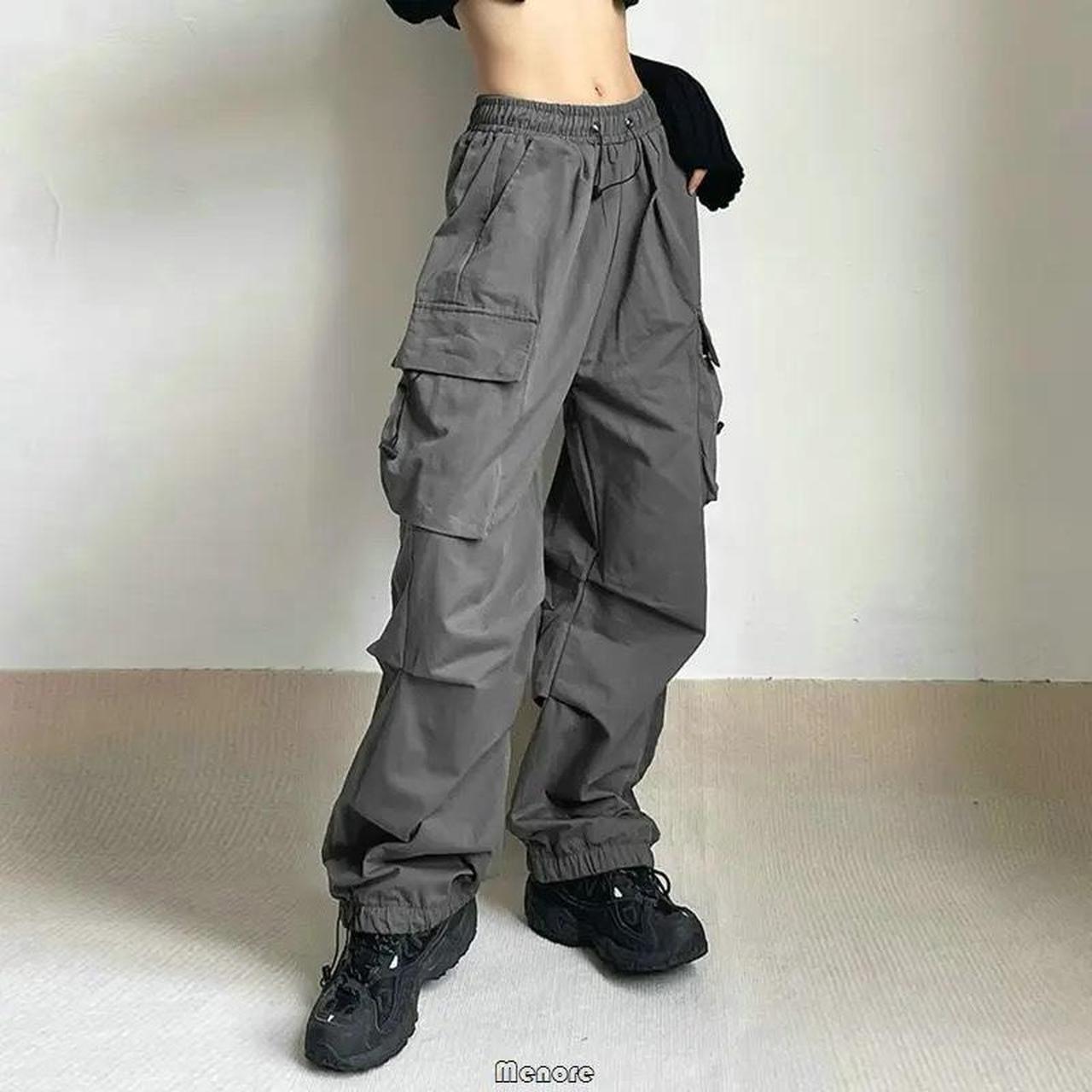 Y2k Cargo Pants Women Streetwear brand new no... - Depop