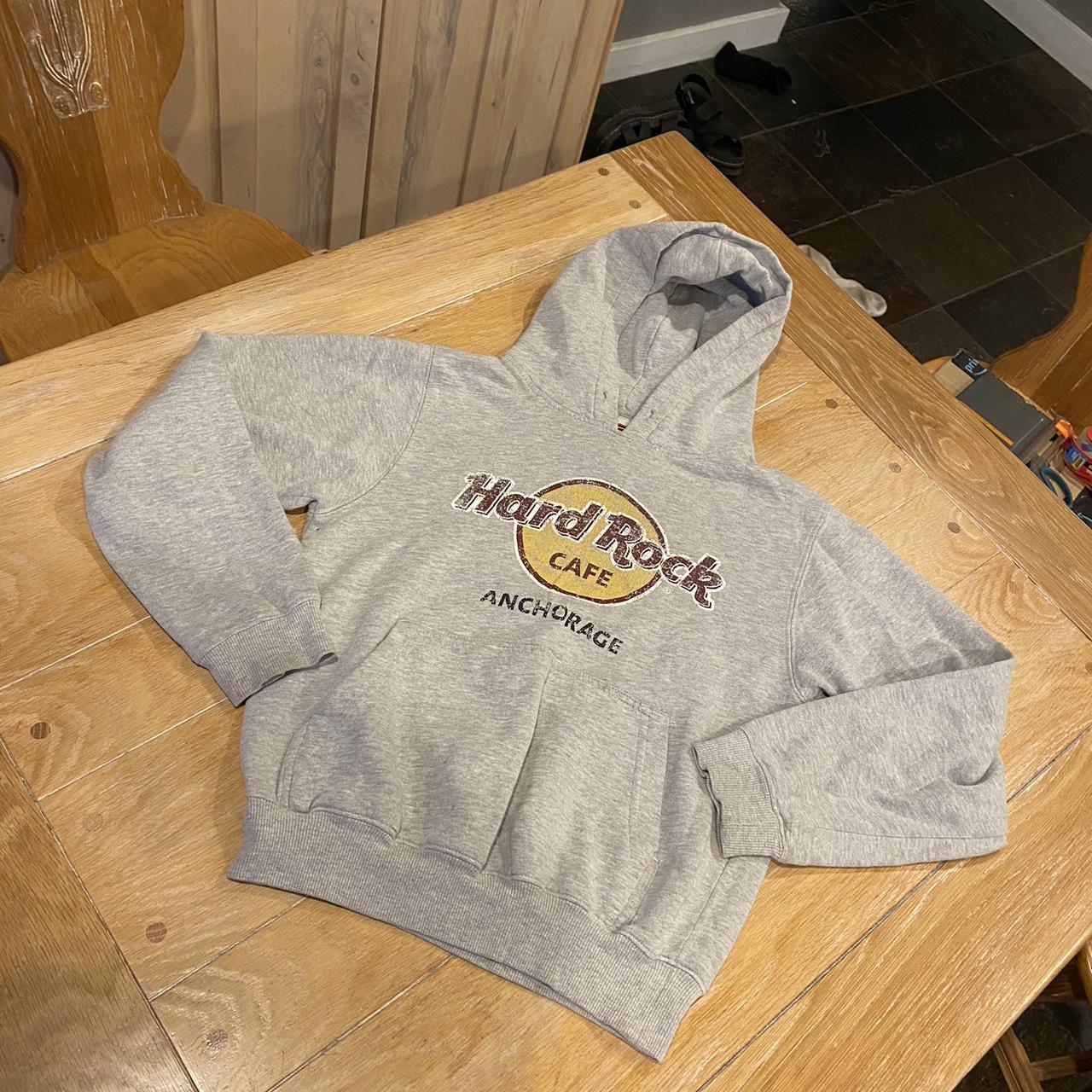HARD ROCK CAFE HOODIE SIZE - SMALL NO PAYPAL DEPOP... - Depop