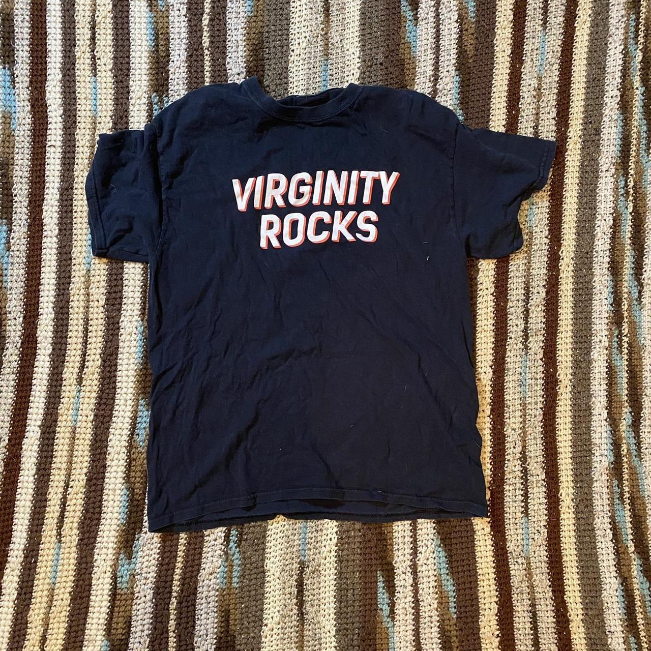 Virginity rocks store t shirt meaning