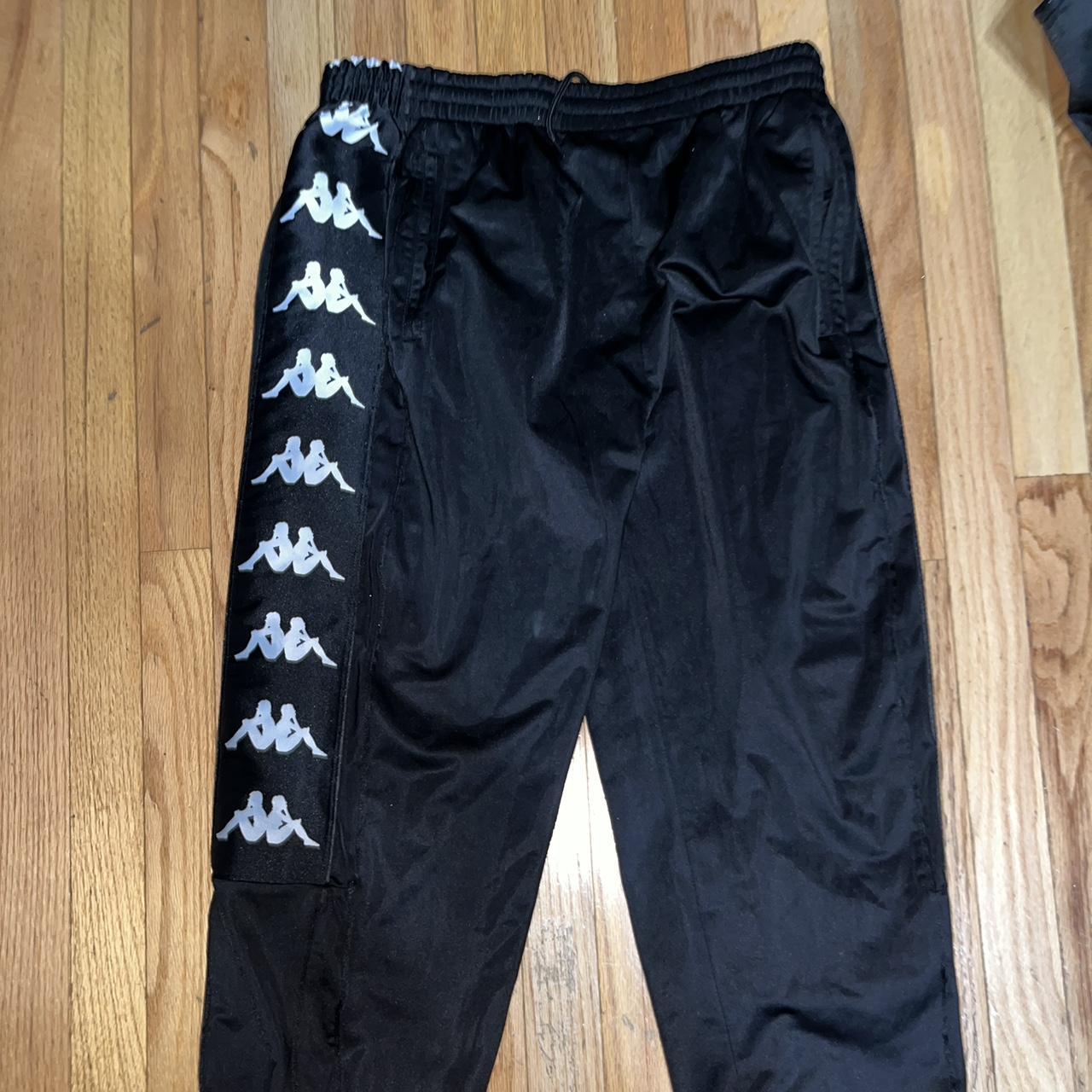 Kappa Men's Black Joggers-tracksuits | Depop