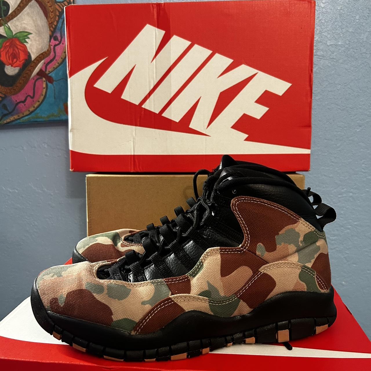 Jordan camo 10s on sale