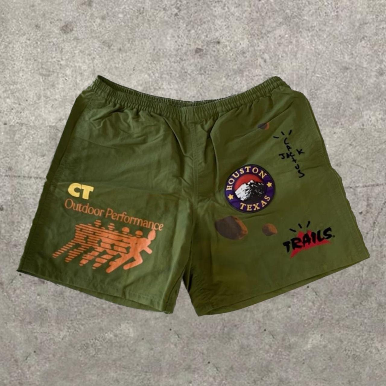 travis scott nike shorts