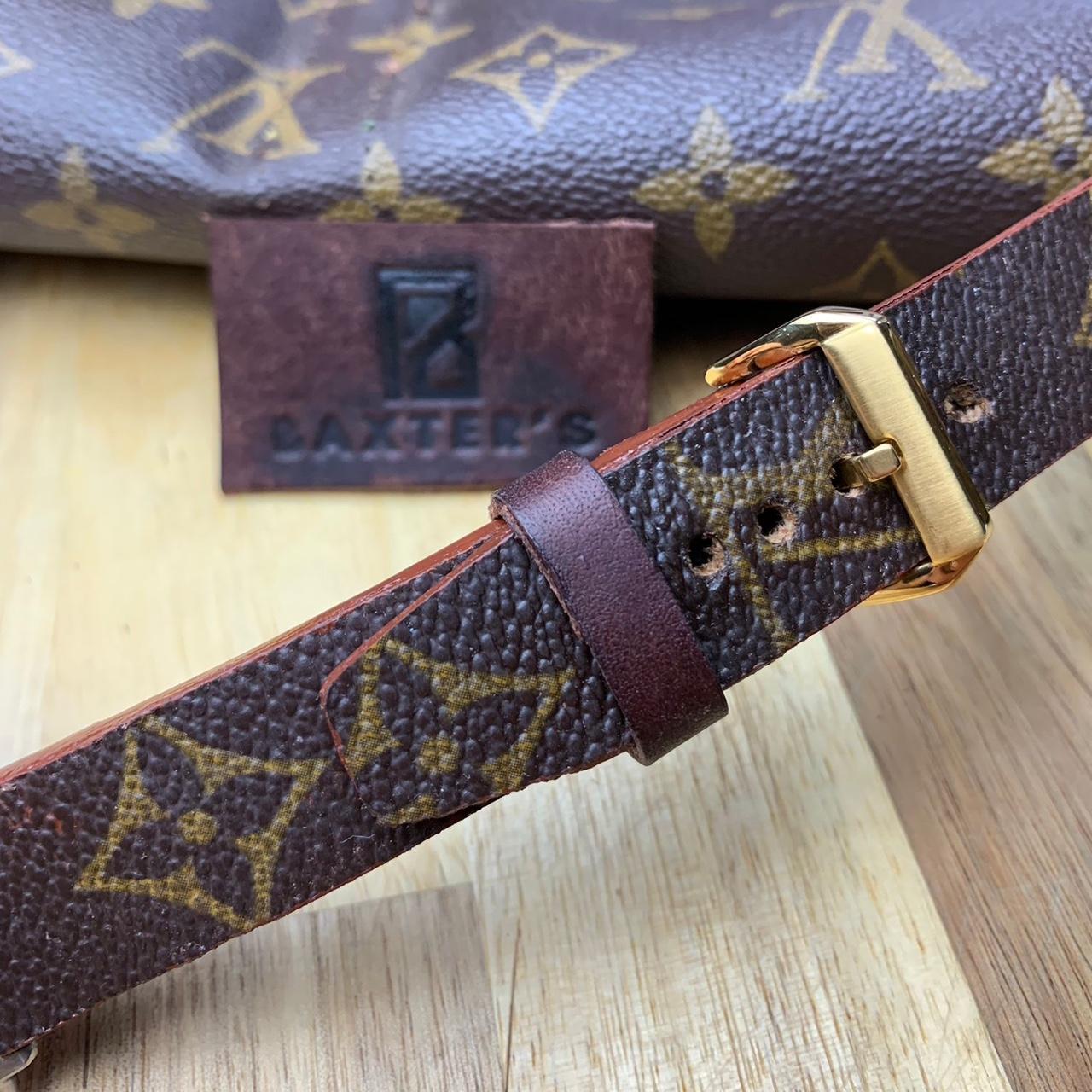 Repurposed Louis Vuitton Apple Watch Strap. Genuine... - Depop