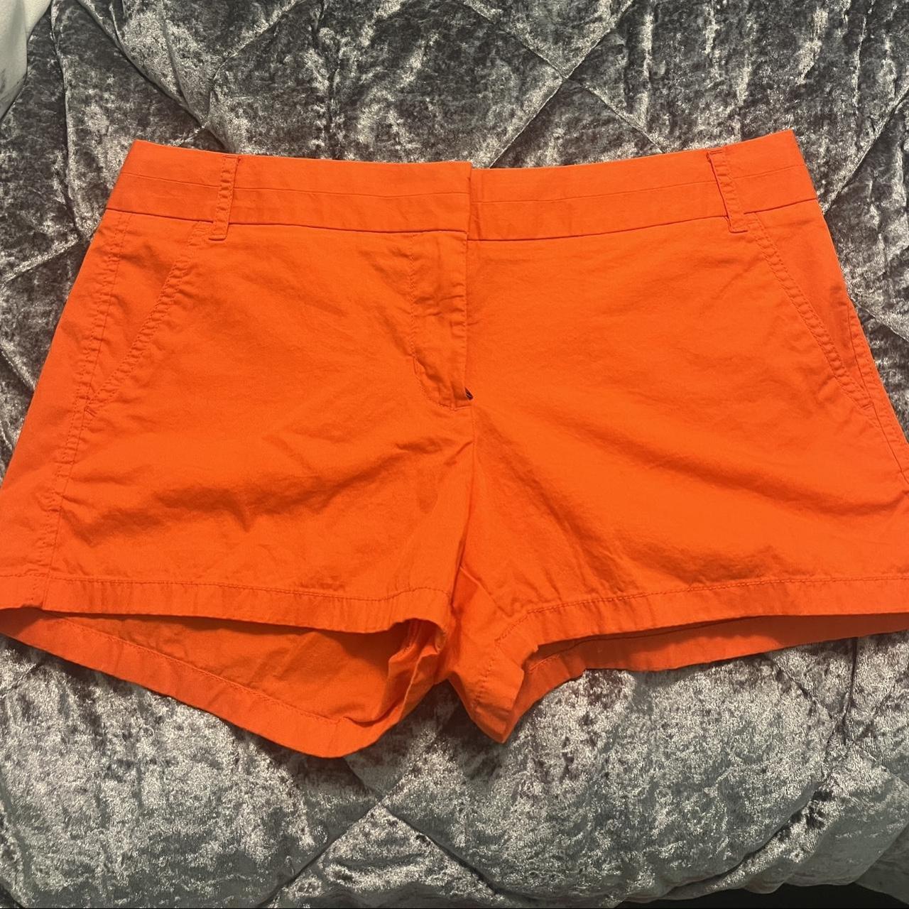 J.Crew Women's Orange Shorts | Depop