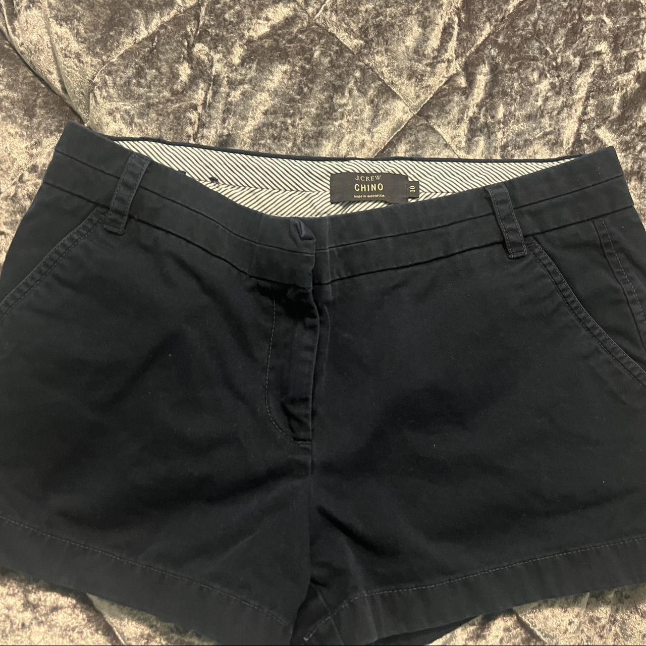 J Crew Women S Navy Shorts Depop