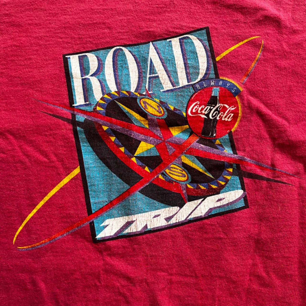 Vintage Coca Cola t shirt, 1993 made in USA single... - Depop