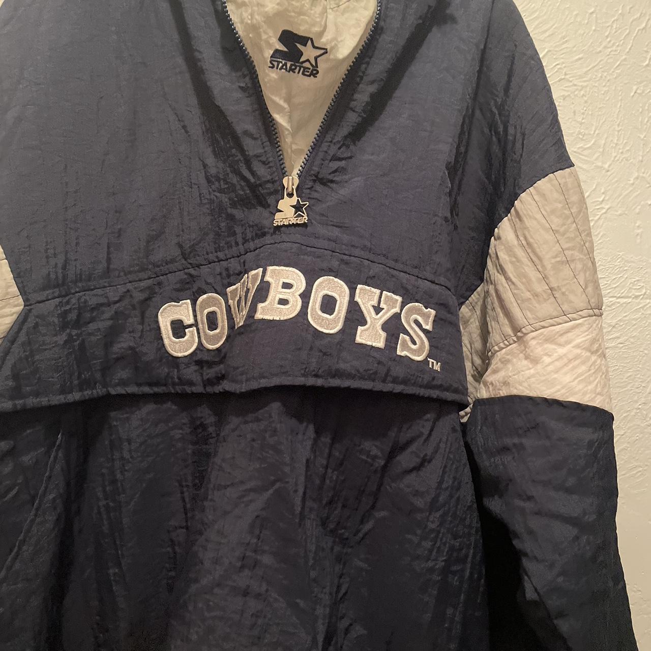 Vintage Dallas Cowboys Starter Jacket Size - Depop