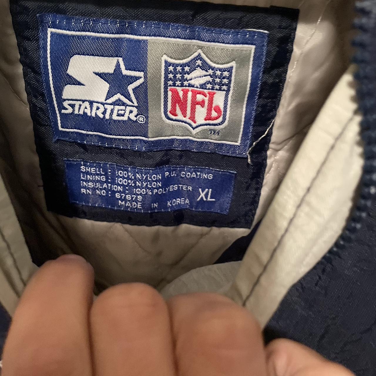 Vintage Dallas Cowboys Starter Jacket Size - Depop