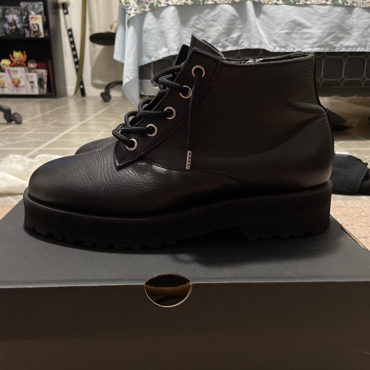 Simply 真新しく Complicated BIG STEPPER BOOTS US6