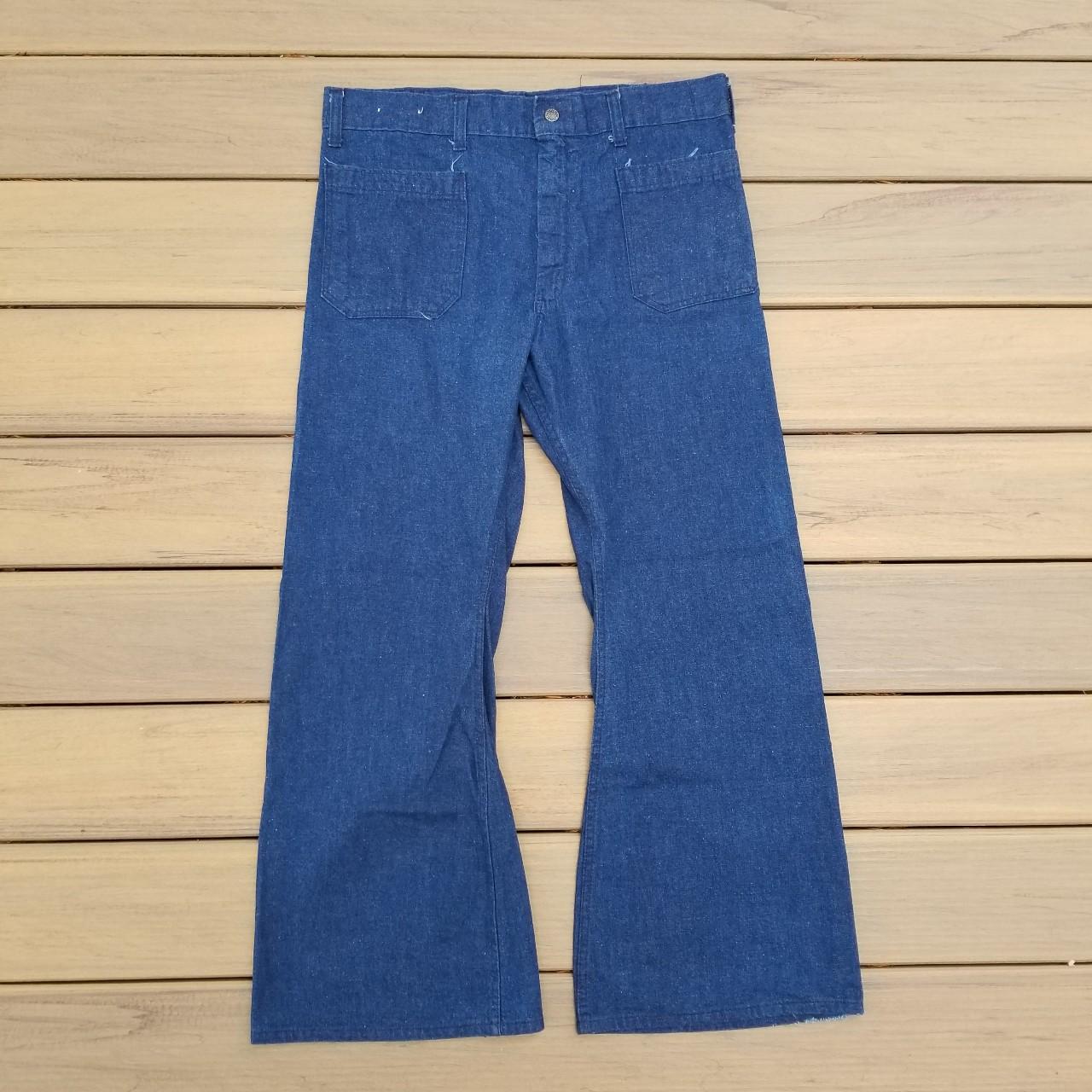 Vintage U.S. Navy Dungaree Pants True Vintage Bell | Depop